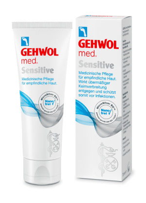 12x Gehwol med. Sensitive, 75ml - 11+1 gratis