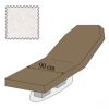 Hoes voor massagebank zonder neusgat, 180-205 x 65-90cm, wit – Image 2