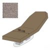 Hoes voor massagebank zonder neusgat, 180-205 x 65-90cm, zilvergrijs – Image 2