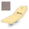 Hoesset voor massagebank met neusgat (incl. spanners en armsteunen standaard), 185-215cm x 75-100cm, grijs – Image 2