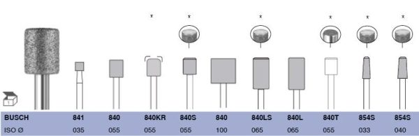 Diamantfrees m-grof 840L-065