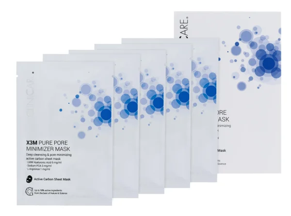 CLINICCARE X3M Pure Pore Minimizer O² Mask 25ml, 5 pcs.
