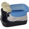 Bain de pieds ciel bleu avec respose-pied – Image 2