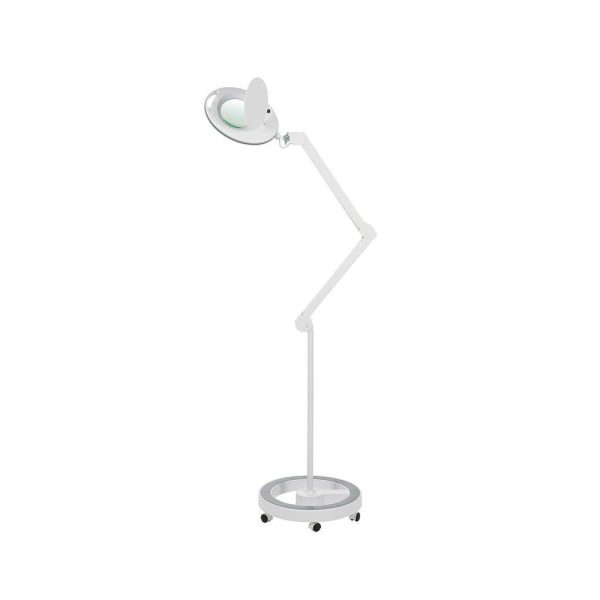 Loeplamp Sonia ovaal op statief, met LED-licht