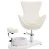 Chaise de pédicure baquet avec bac et repose-pied – Image 2