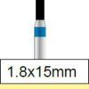 Fraise diamant medium, fissure 1.8 x 15mm – Image 2