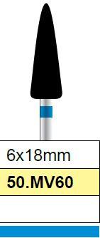Diamantfrees medium, peer 6 x 18mm