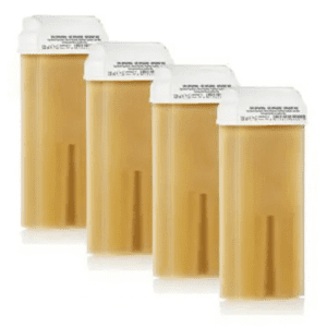24x Depiluxe harspatroon geel (honing), 100ml
