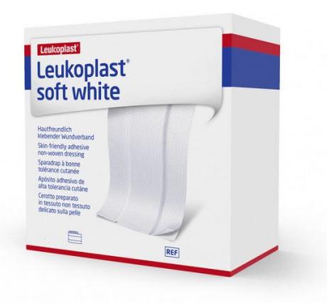 Leukoplast/Covermed Soft White, rouleau de 5 mètres : 8cm de large