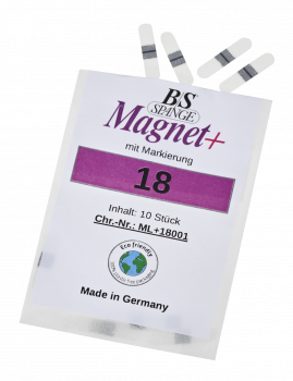 B/S Spange Magnet+ maat 18, 10 stuks