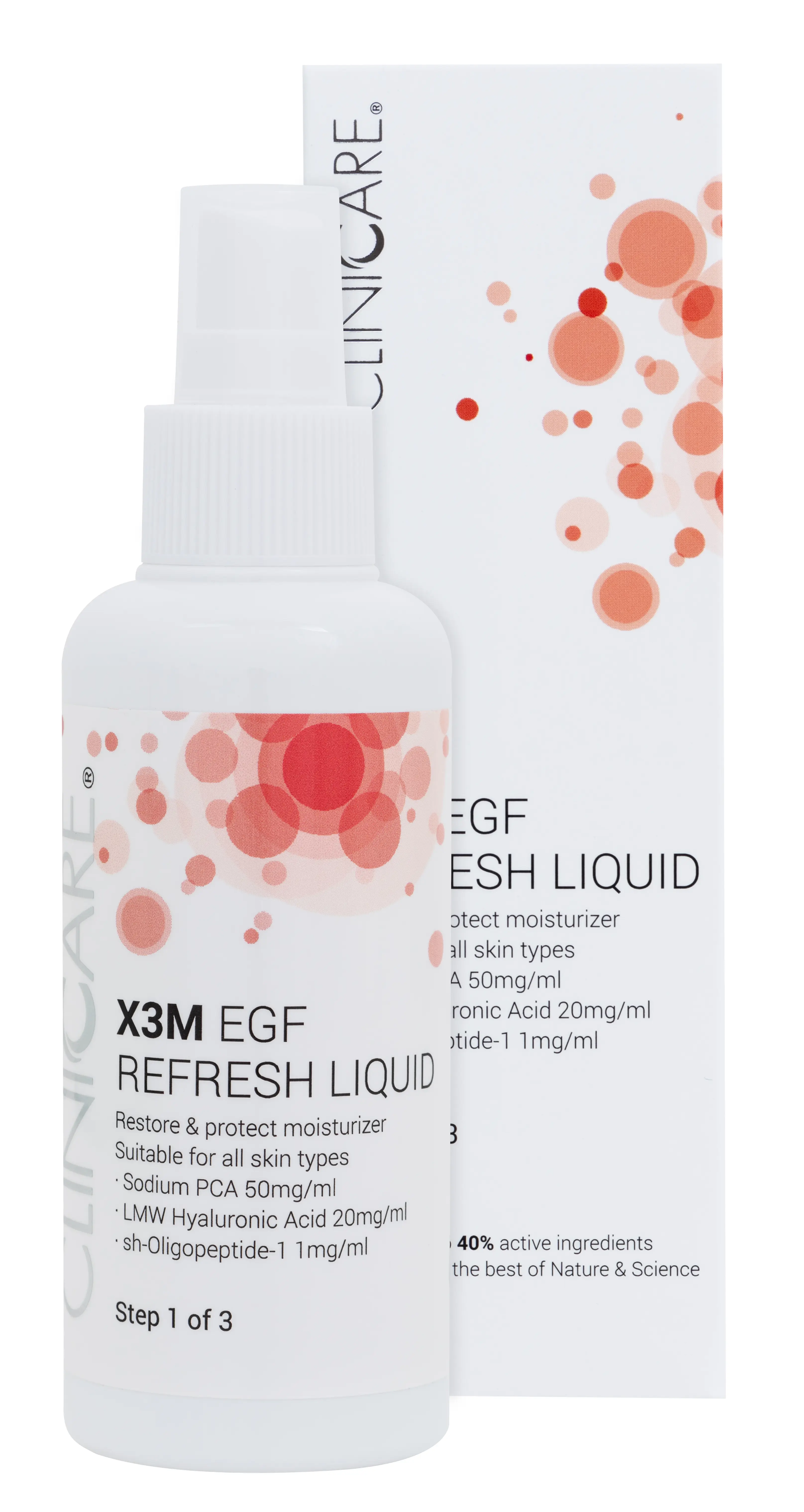 CLINICCARE X3M EGF Refresh Liquid Moisturizer, 100ml