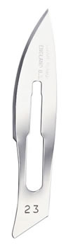 Swann-Morton lames chirurgicales rouge no 23, 100 pcs.