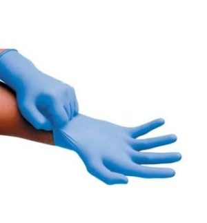 Nitril poedervrije handschoenen PF Blue 3,5gr MD - 100/box - S