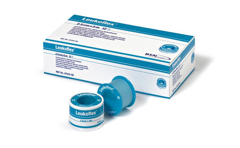 Leukoflex rouleau de 5 mètres : 1.25cm de large
