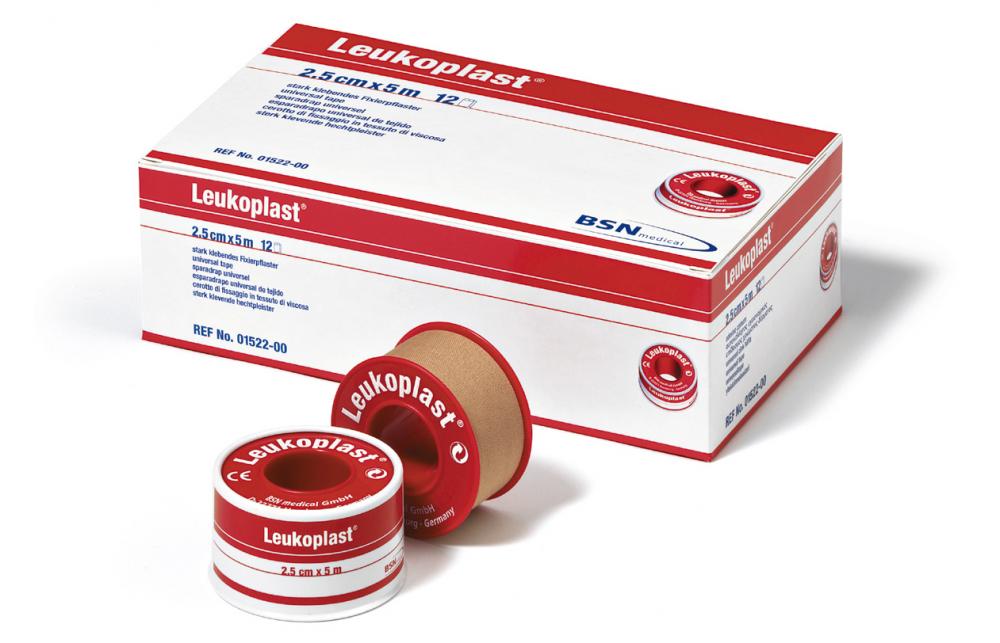 Leukoplast rouleau de 5 mètres : 1.25cm de large