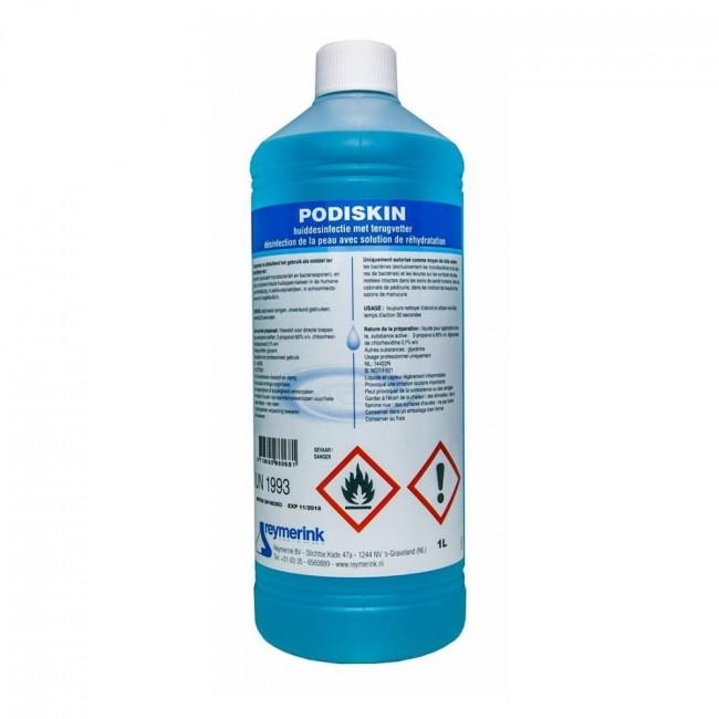 Podiskin alcool désinfectant de la peau avec hexidine chlore, 1.000ml