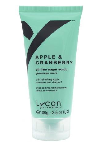 Lycon Sugar Scrub Apple & Cranberry (tube 100 gr.)
