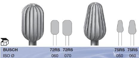 Fraise en inox 72RS-070