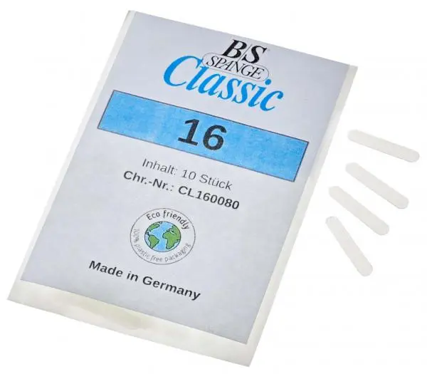 B/S Spange Classic maat 16, 10 stuks