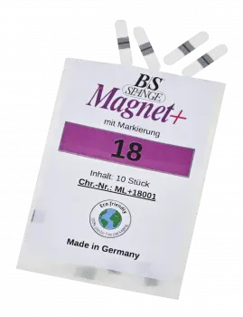 B/S Spange Magnet+ maat 18, 10 stuks