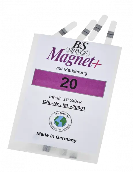 B/S Spange Magnet+ maat 20, 10 stuks