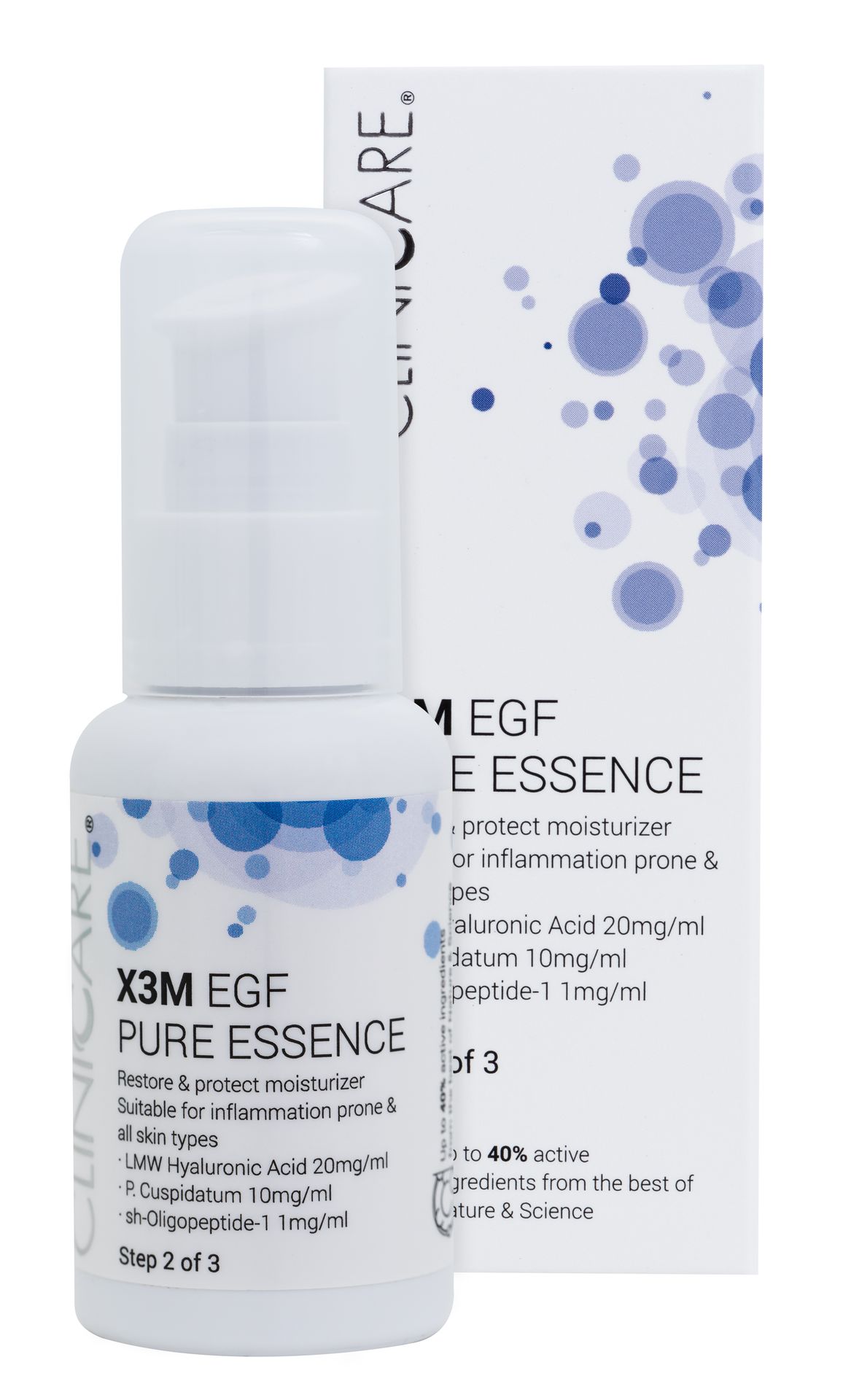 CLINICCARE X3M EGF Pure Essence Moisturizer, 50ml