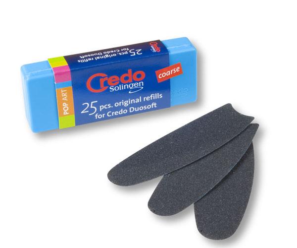 Credo refills voor Duosoft, 25 pcs. coarse