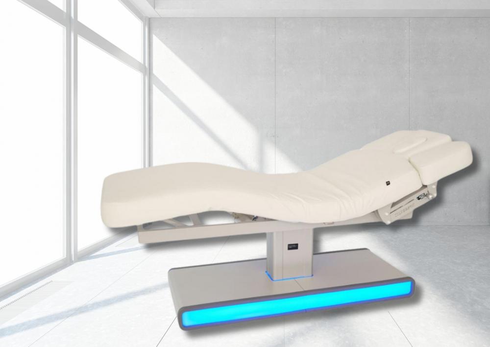 NUSH Massagebank LED design op pilaar 3 motoren