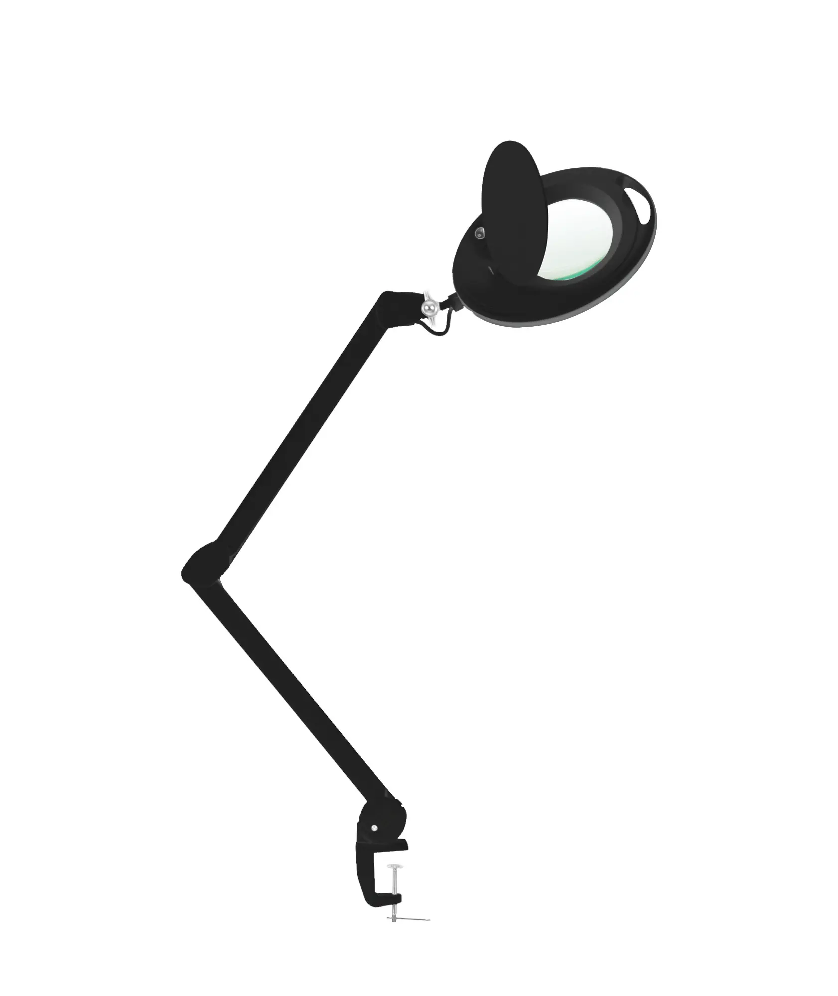 Loeplamp Sonia ovaal, met LED-licht dioptrie 5, zwart