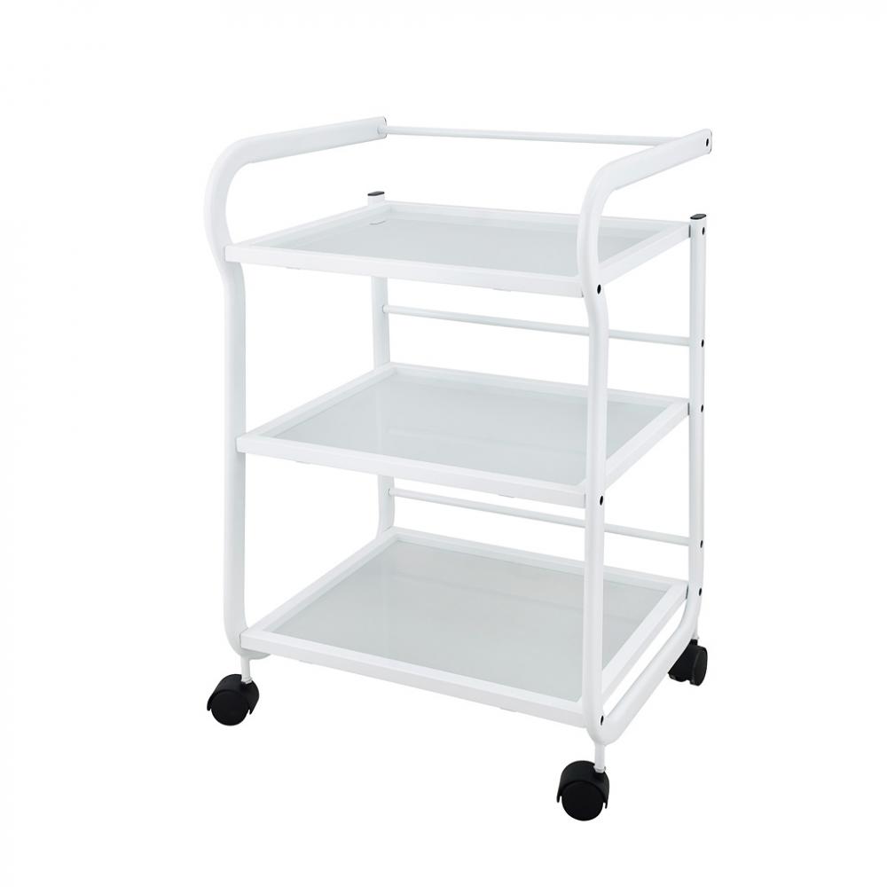 Rolmeubel Vocance Basic, glas met 3 schappen