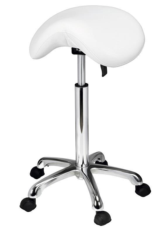 Tabouret Félines regular zonder rug, wit