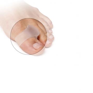 GelSmart Hallux Valgus Séparateur d'Orteils Légèrement Corrigeant avec Boucle - Small/Médium, 2 pcs. - Jusqu'à épuisement du stock!
