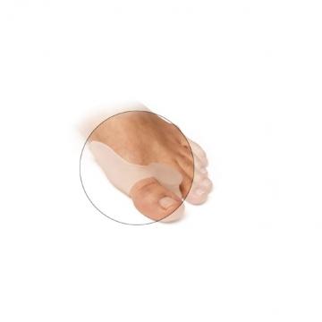 GelSmart Protection Oignon Hallux Valgus avec Séparateur d'Orteils Légèrement Corrigeant - Taille Universelle, 1 pcs.