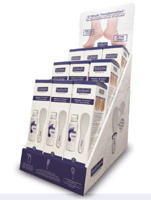 Footlogix 9x At Home Foot Care Combo + FREE DISPLAY