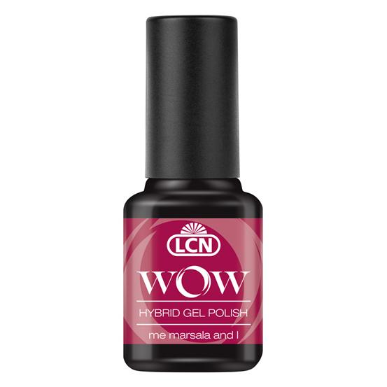 LCN WOW Hybrid Gel Polish "Me, Marsala and I", 8ml
