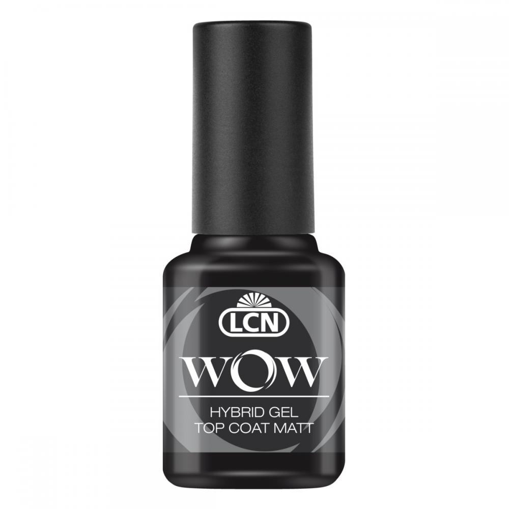 LCN WOW Hybrid Gel Top Coat Matt, 8ml