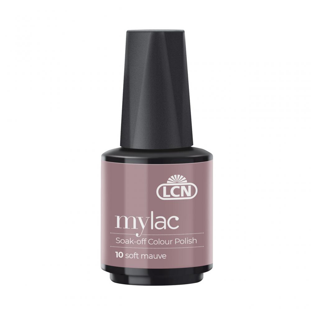 LCN Mylac Soak-Off Colour Polish "Soft Mauve", 10ml