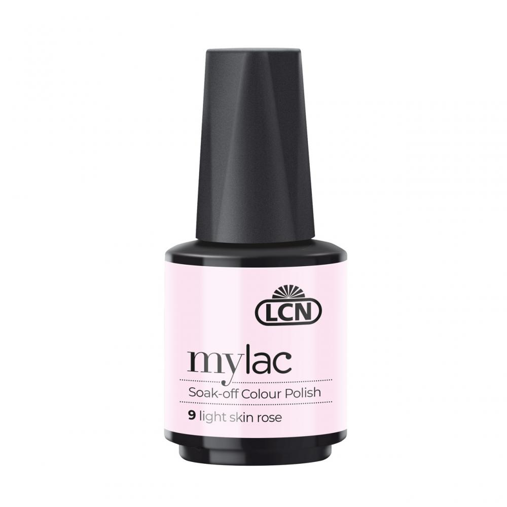 LCN Mylac Soak-Off Colour Polish "Light Skin Rose", 10ml