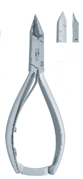Pince pour ongles incarnés, avec fermeture, 13cm x 15mm