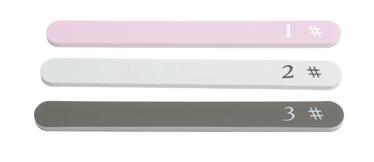 Set of 3 nail polishers