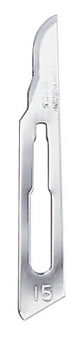 Swann-Morton lames chirurgicales rouge no. 15, 100 pcs.
