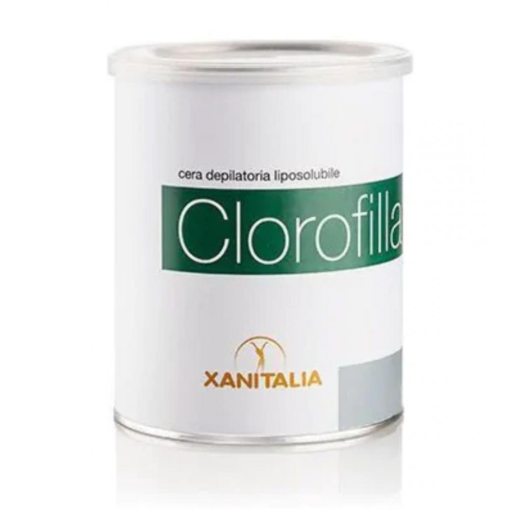 Depiluxe cire en boîte de 800ml, vert (chlorophyl)