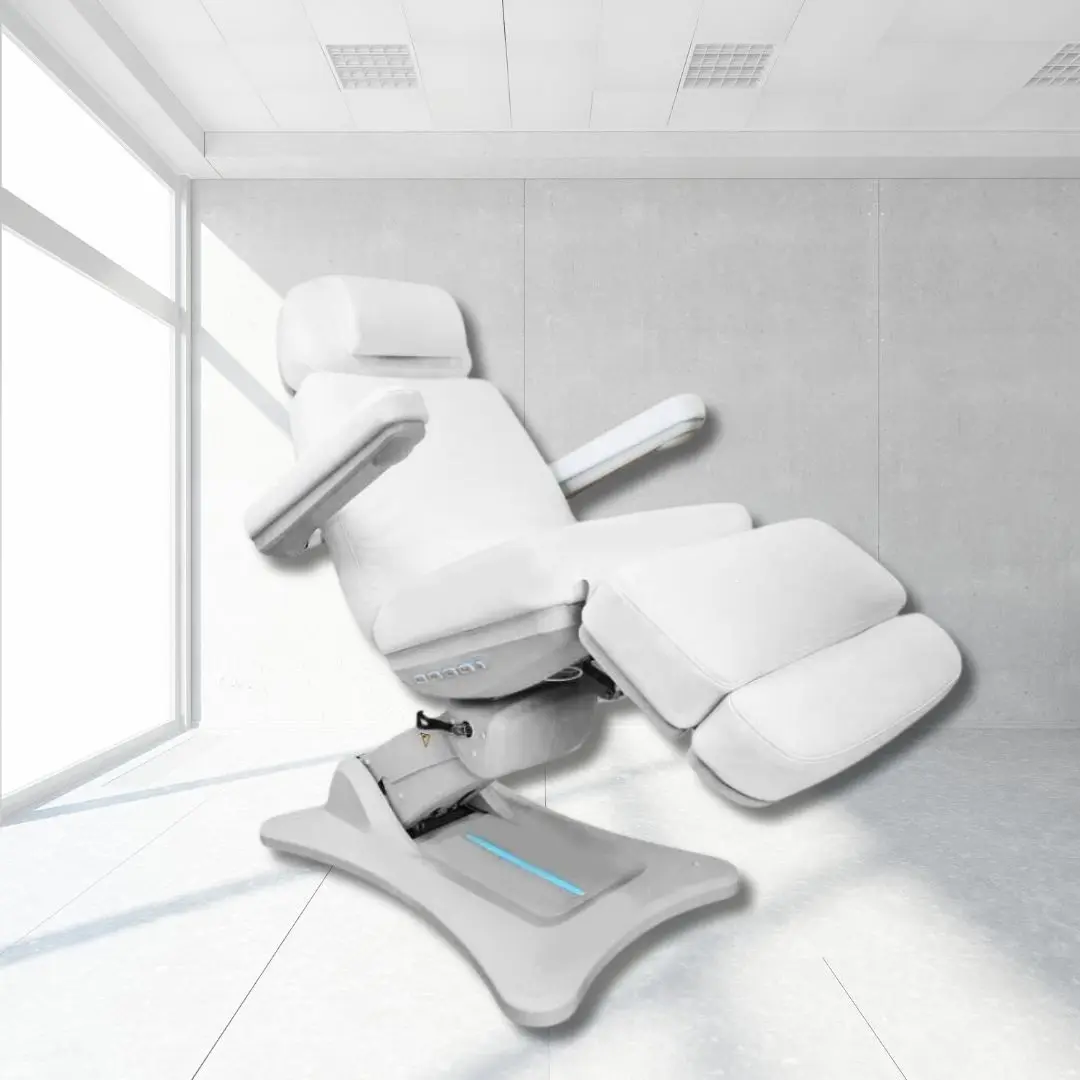 Behandelstoel Empire Twist Deluxe Soft met 4 motoren en LED, memory, verwarming en reset