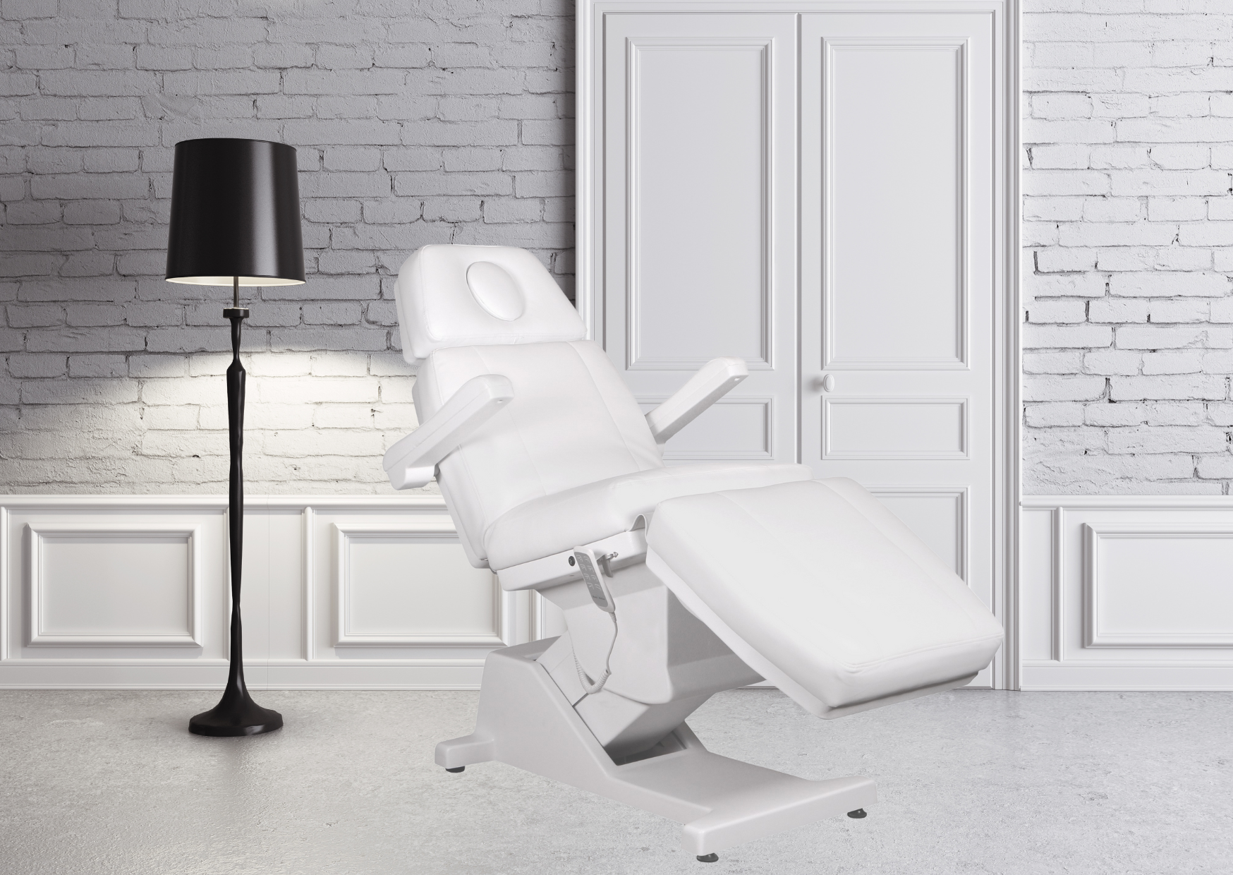 Behandelstoel Montana Soft Line met 4 motoren en verwarming