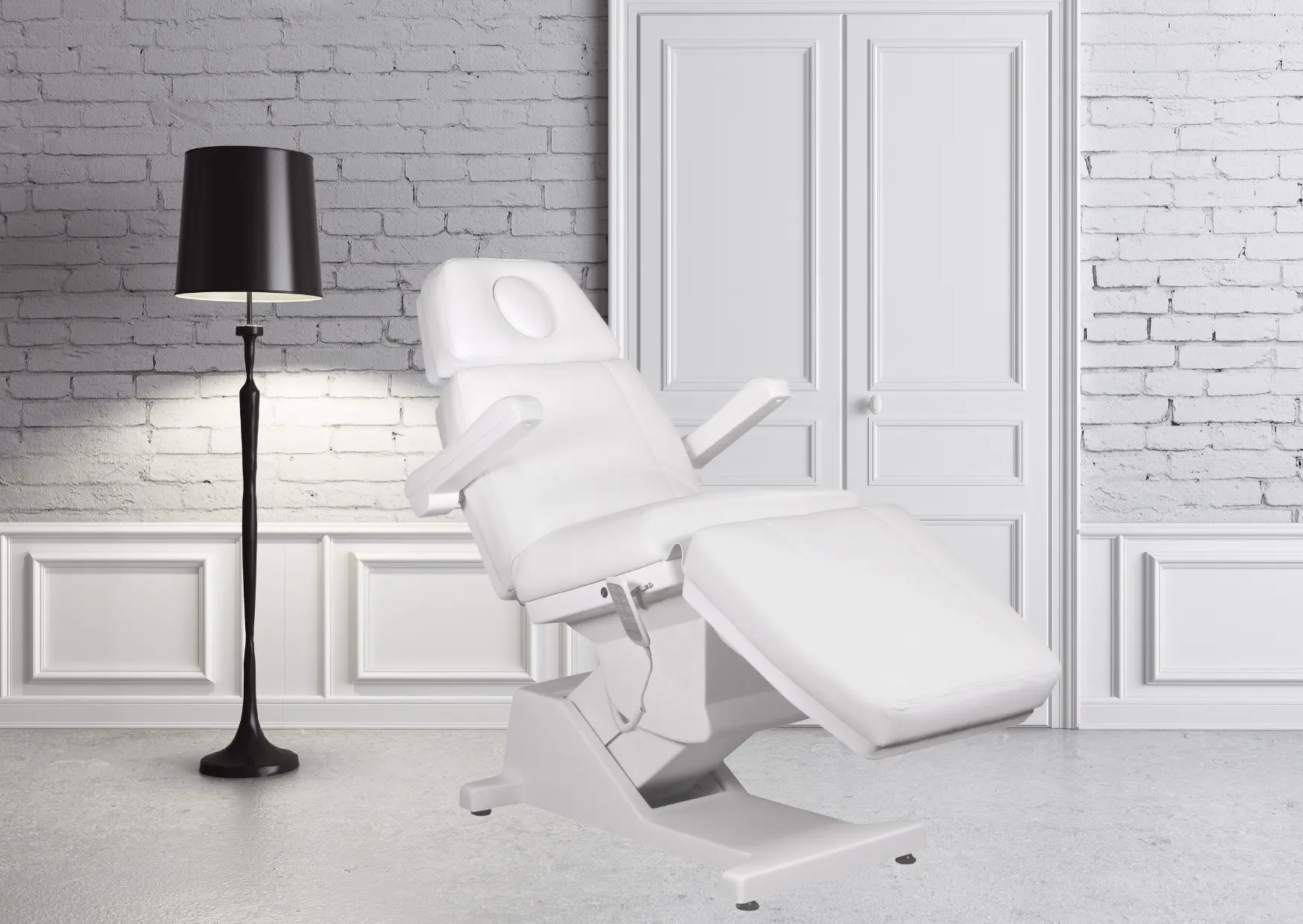 Behandelstoel Montana Soft Line met 4 motoren en verwarming