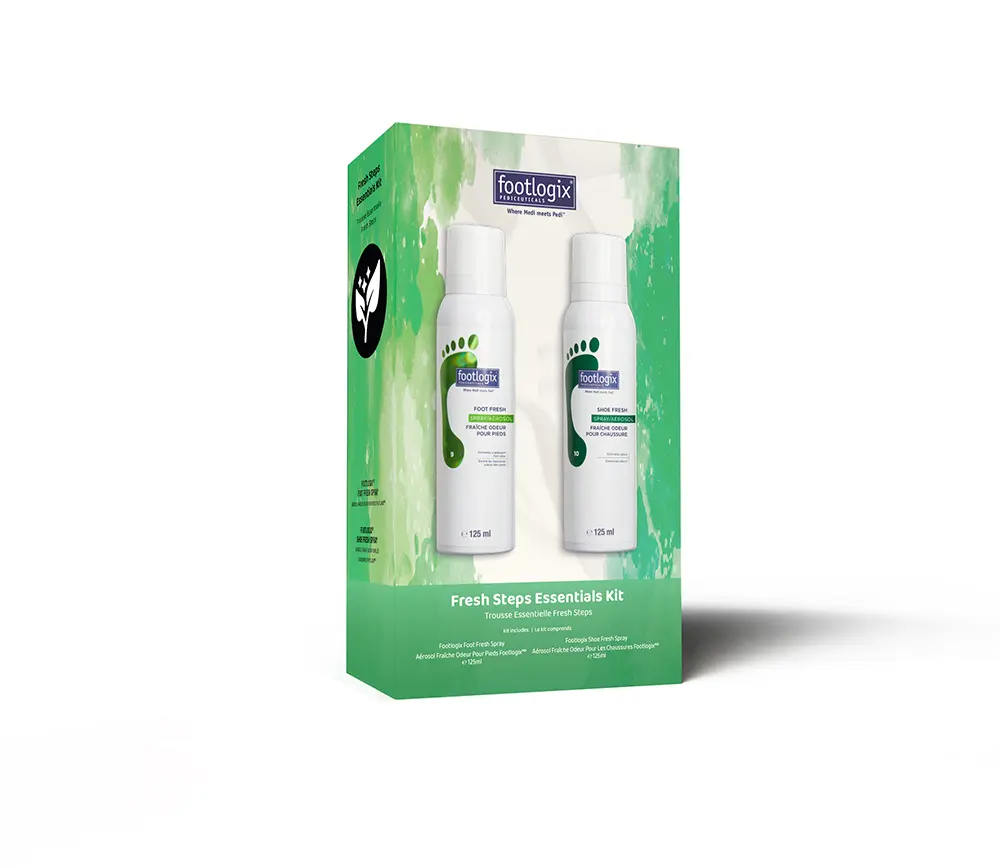 COMING SOON: Footlogix Fresh Steps Essentials, 2 pcs.