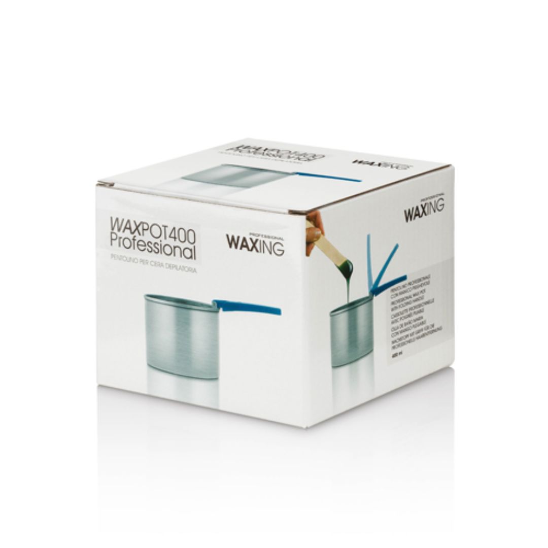 Harspotje met wegklapbaar handvat 400ml