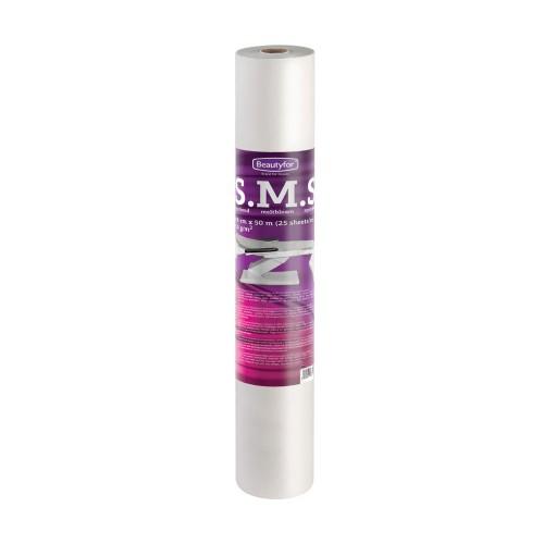 12x onderzoektafelrol Flizelin Non-Woven, 80cm x 50m, 25 vellen à 2 meter, wit - OP = OP