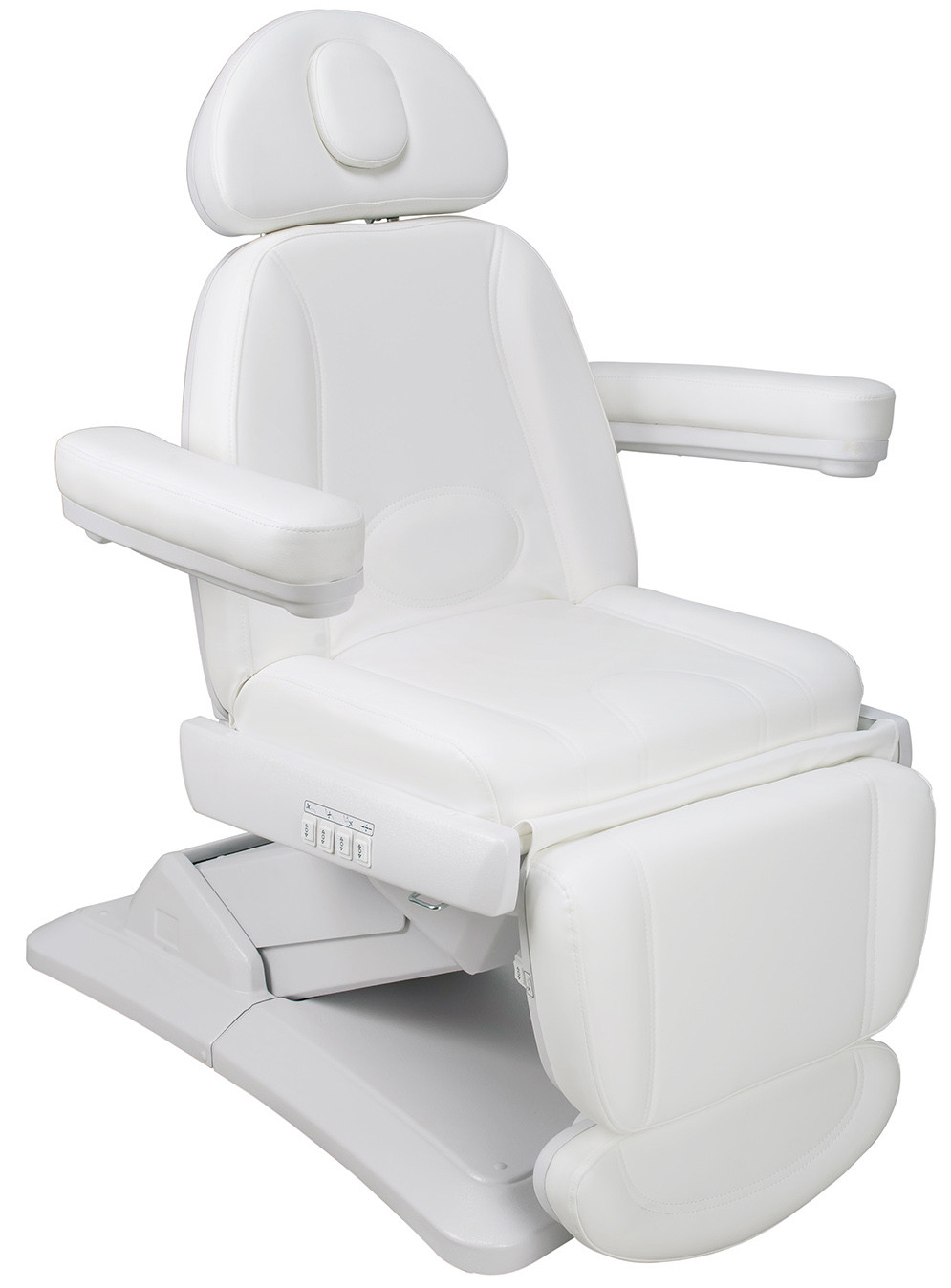 Royal Beauty behandelstoel met 4 motoren, verwarming (inclusief afstandsbediening) en reset