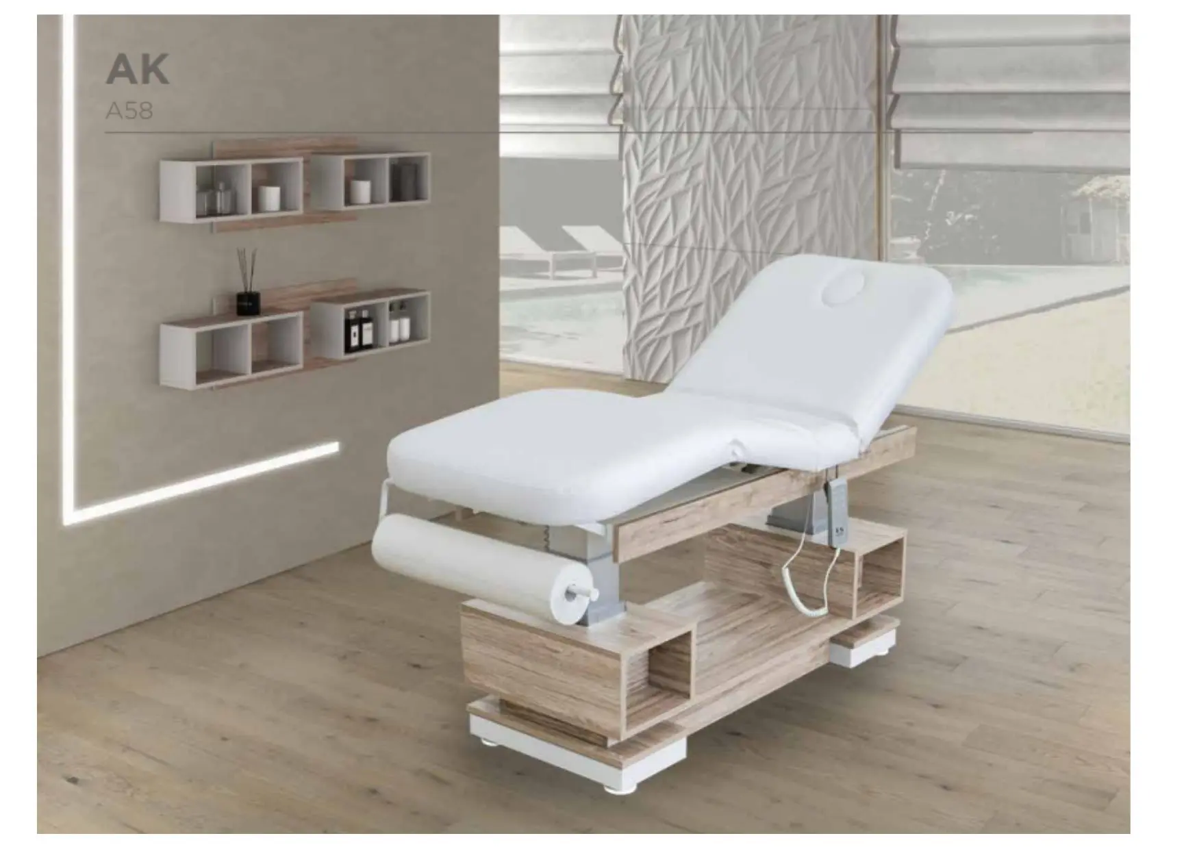 Table de massage AK 4 moteurs et chauffage